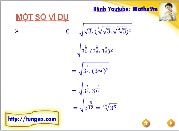Ví dụ thừa số