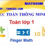 Dạy toán thông minh cho học sinh lớp 1 - Dạy toán cho học sinh lớp 1 - học toán Finger math - Tungnx