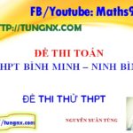 Đề thi thử THPT môn toán tỉnh Ninh Bình - Đề thi thử đại học 2018 mới nhất
