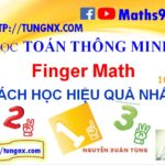 Cách học toán finger math hiệu quả - cách dạy toán finger math cho trẻ hiệu quả nhất - Finger Math Maths9m
